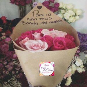 Bouquet de rosas Personalizado cali
