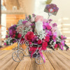 Flores en bicicleta Cali