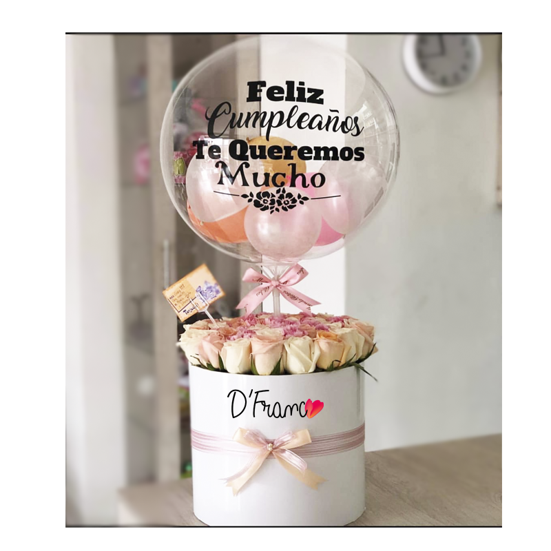 CAJA DE ROSAS DULZURA