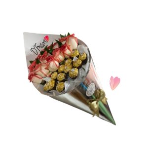 ROSAS CHOCOLATE CONO CALI