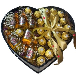 Corazon de chocolates Cali