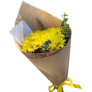bouquet de flores amarillas Cali