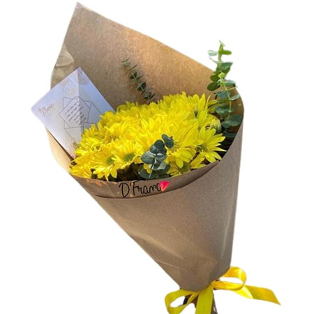bouquet de flores amarillas Cali