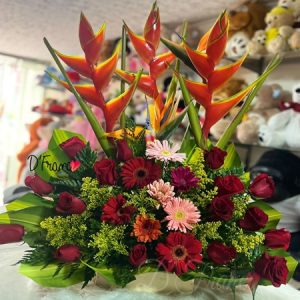 Arreglo floral rosas Cali