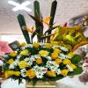 Arreglo floral amarillo Cali