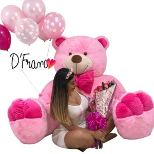 Oso Gigante con Rosas