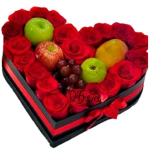 Caja de rosas