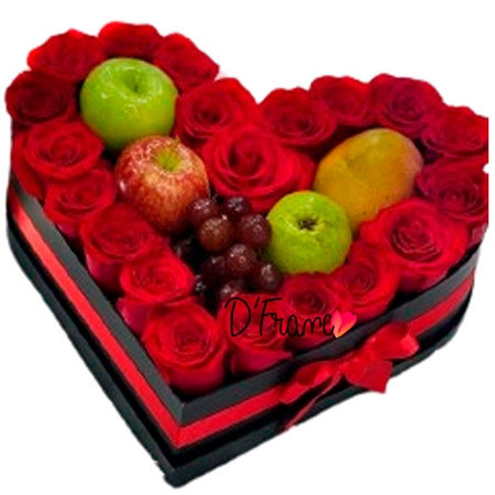 Caja de rosas
