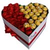 Caja de rosas