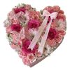 Corazon de rosas moño coqueto
