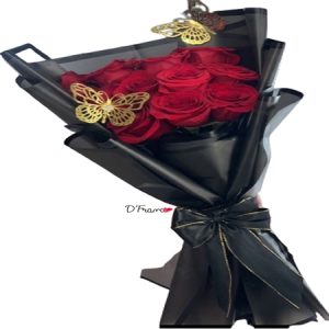 Bouquet de rosas mariposita Cali