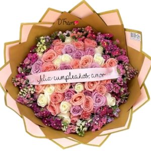 Bouquet de rosas lindo Cali