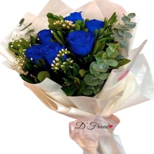 Bouquet de rosas azules Cali