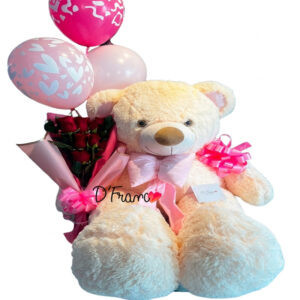 1 Oso de Peluche de Crema