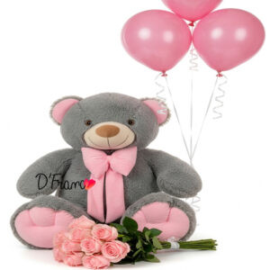 Oso de Peluche Gris