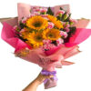 Bouquet de Girasoles y Claveles