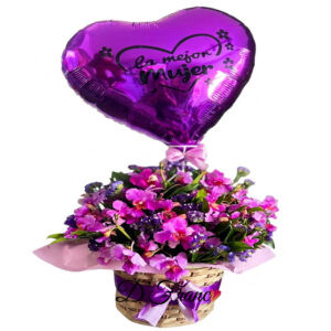 Arreglo Floral con Orquídeas